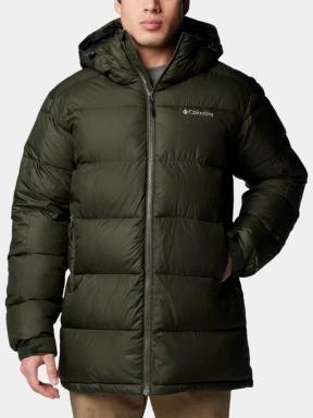 Columbia Pike Lake Parka férfi télikabát zöld színben 1