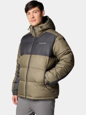 Columbia Pike Lake II Hooded Jacket férfi télikabát zöld színben 3
