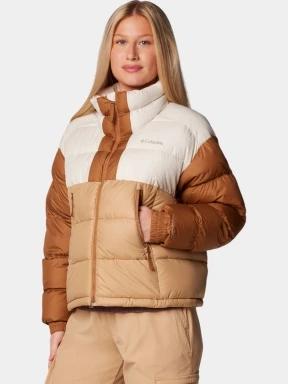 Columbia Pike Lake II Cropped Jacket női átmeneti kabát barna színben 3