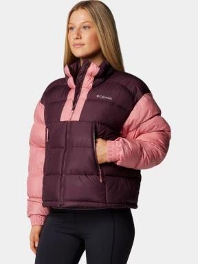 Columbia Pike Lake II Cropped Jacket női steppelt átmeneti kabát piros színben 3