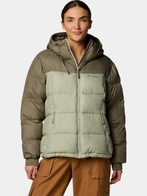 Columbia Pike Lake II Insulated Jacket női télikabát zöld színben 1
