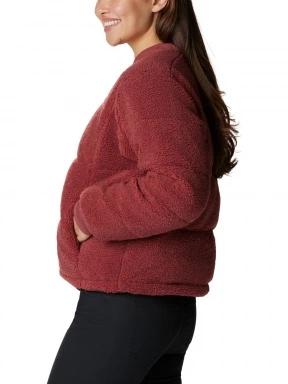 Columbia Puffect Novelty Jacket női utcai kabát piros színben 3