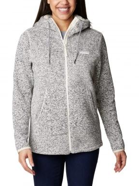 Columbia Sweater Weather Sherpa Full Zip női polár pulóver homok színben 1