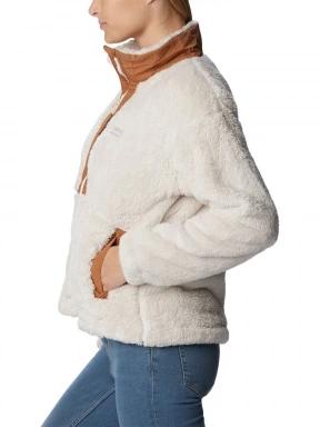 Columbia Boundless Discovery Sherpa Full Zip női polár pulóver homok színben 3