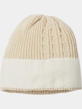 Columbia Agate PaSS Cable Knit Beanie női kötött sapka homok színben 3
