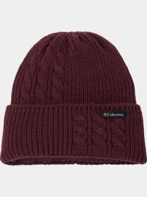 Columbia Agate PaSS Cable Knit Beanie női kötött sapka piros színben 1