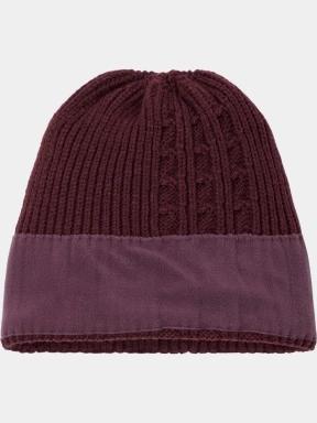 Columbia Agate PaSS Cable Knit Beanie női kötött sapka piros színben 3