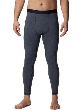 Columbia Tunnel Springs Wool Tight férfi aláöltöző nadrág fekete színben 1