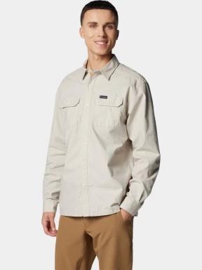 Columbia Landroamer Lined Shirt férfi hosszú ujjú ing homok színben 3