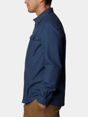 Columbia Landroamer Lined Shirt férfi hosszú ujjú ing kék színben 3