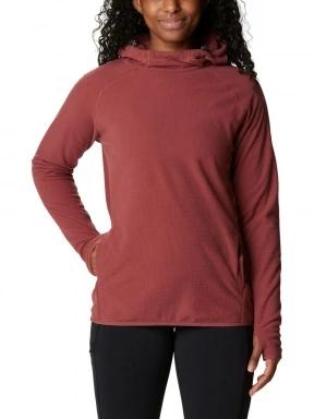 Columbia Back Beauty Hoodie női pulóver piros színben 1
