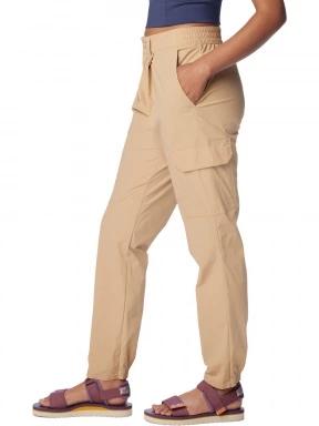 Columbia Boundless Trek Pleated Pant női túranadrág homok színben 3