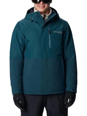 Columbia Winter District II Jacket férfi síkabát zöld színben 1