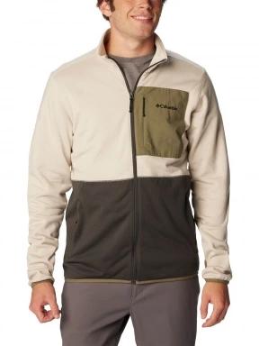 Columbia Columbia Hike Full Zip férfi polár pulóver homok színben 1