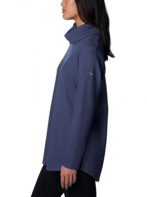 Columbia Holly Hideaway Waffle Cowl Neck Pullove női pulóver kék színben 3