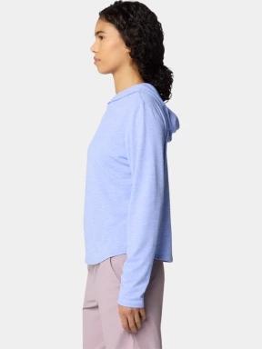 Mountain Hardwear Sunblocker Long Sleeve Hoody női hosszú ujjú sport póló lila színben 3