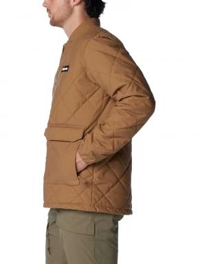 Columbia Rad Padded Jacket férfi steppelt átmeneti kabát barna színben 3
