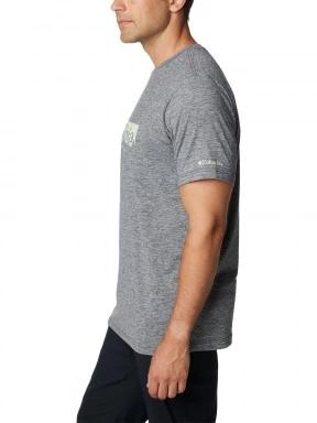 Columbia Kwick Hike Graphic Short Sleeve Tee férfi rövid ujjú sport póló fekete színben 3