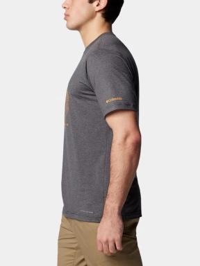 Columbia Kwick Hike Graphic Short Sleeve Tee férfi rövid ujjú sport póló fekete színben 3