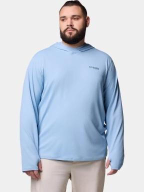 Columbia Summit Valley Hoodie férfi hosszú ujjú sport póló kék színben 1