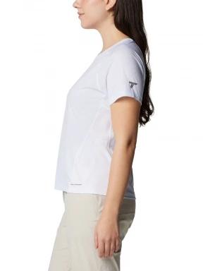Columbia Cirque River Short Sleeve Crew női rövid ujjú sport póló fehér színben 3