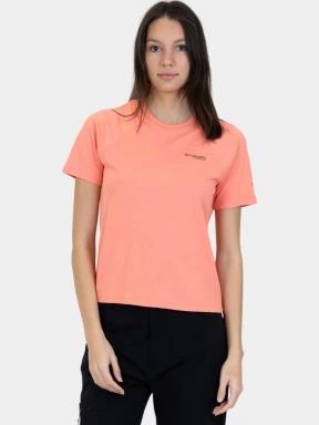Columbia Summit Valley Short Sleeve Crew női rövid ujjú sport póló piros színben 1