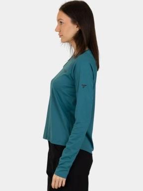 Columbia Summit Valley Long Sleeve Crew női hosszú ujjú sport póló zöld színben 3