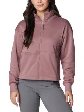 Columbia Boundless Trek Tech Full Zip női polár pulóver lila színben 1