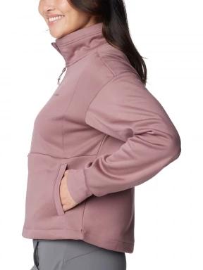 Columbia Boundless Trek Tech Full Zip női polár pulóver lila színben 3
