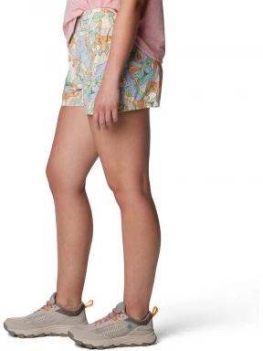 Columbia Boundless Trek Active Cargo Short női rövidnadrág homok színben 3