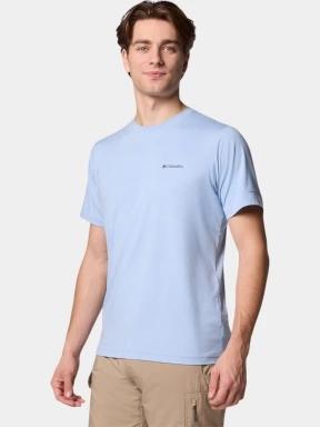 Columbia Tech Trail Crew Neck II férfi rövid ujjú sport póló kék színben 3