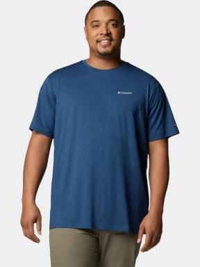Columbia Tech Trail Crew Neck II férfi rövid ujjú sport póló kék színben 1