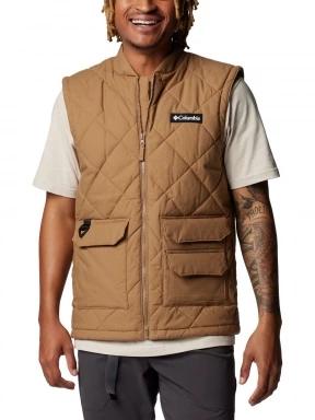 Columbia Rad Padded Vest férfi mellény barna színben 1