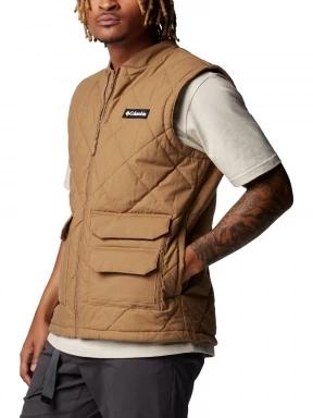 Columbia Rad Padded Vest férfi mellény barna színben 3