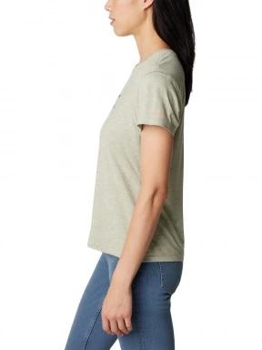 Columbia Sloan Ridge Graphic Short Sleeve Tee női rövid ujjú póló zöld színben 3