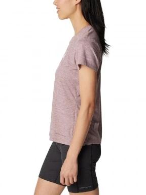 Columbia Sloan Ridge Graphic Short Sleeve Tee női rövid ujjú póló piros színben 3