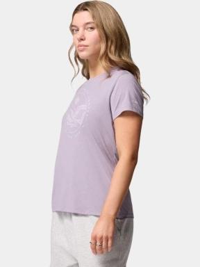 Columbia Sloan Ridge Graphic Short Sleeve Tee női rövid ujjú póló lila színben 3