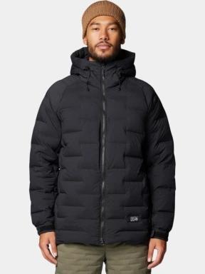 Mountain Hardwear Stretchdown Parka férfi pehelykabát fekete színben 1