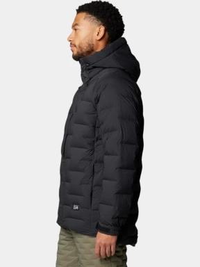 Mountain Hardwear Stretchdown Parka férfi pehelykabát fekete színben 3
