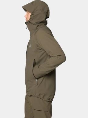Mountain Hardwear Chockstone Alpine Hooded Jacket férfi softshell kabát oliva színben 3