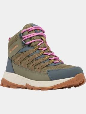 Columbia Strata Trail Mid WP női túrabakancs zöld színben 1