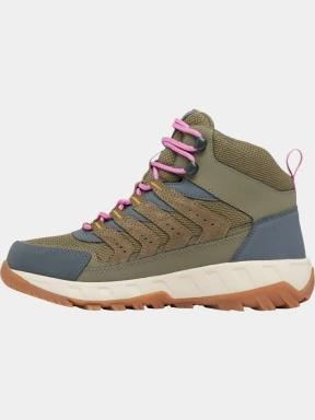 Columbia Strata Trail Mid WP női túrabakancs zöld színben 3