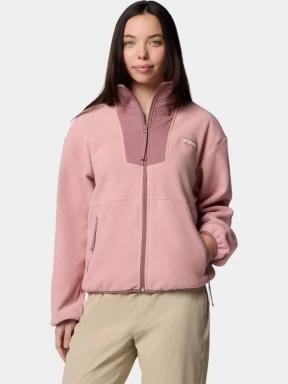 Columbia Sequoia Grove Full Zip Fleece női polár pulóver rózsaszín színben 1