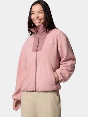Columbia Sequoia Grove Full Zip Fleece női polár pulóver rózsaszín színben 3