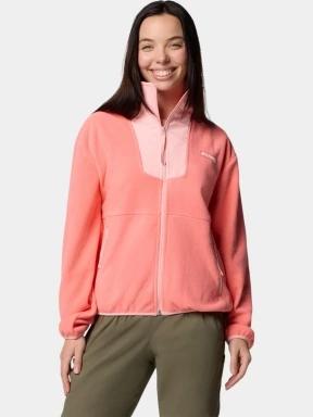 Columbia Sequoia Grove Full Zip Fleece női polár pulóver rózsaszín színben 1