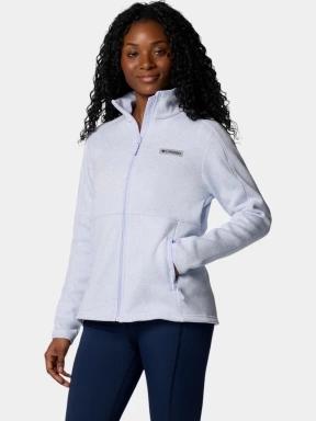 Columbia Sweater Weather Full Zip II női polár pulóver kék színben 3