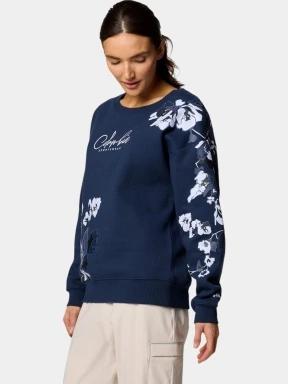 Columbia Meridian Creek Crew női pulóver kék színben 3