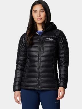Columbia Arctic Crest Down Hooded Jacket női steppelt átmeneti kabát fekete színben 1