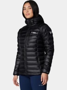 Columbia Arctic Crest Down Hooded Jacket női steppelt átmeneti kabát fekete színben 3