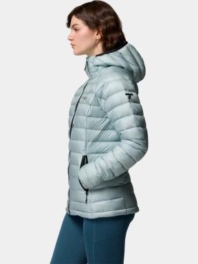 Columbia Arctic Crest Down Hooded Jacket női steppelt átmeneti kabát kék színben 3